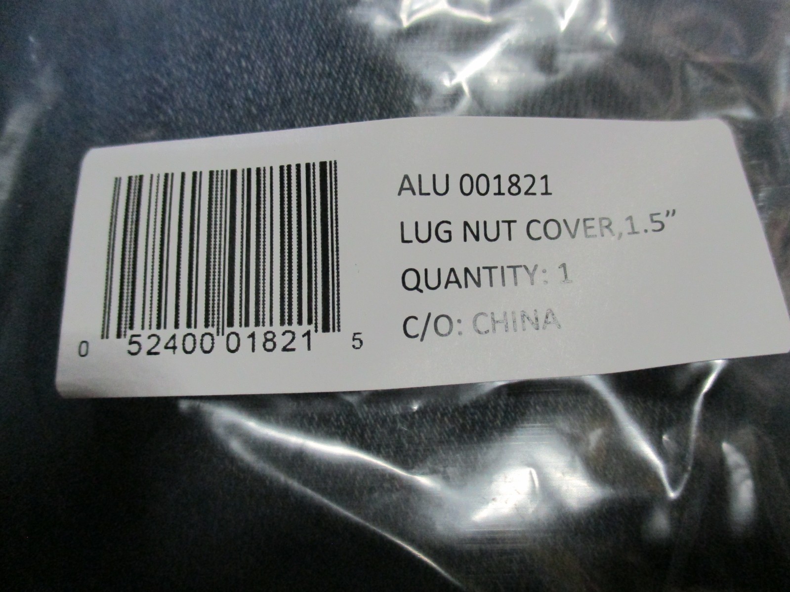 50 Per Lot, Genuine Alcoa Hex Lug Nut Cover ALU 001821, 1-1/2″ Hug a Lug