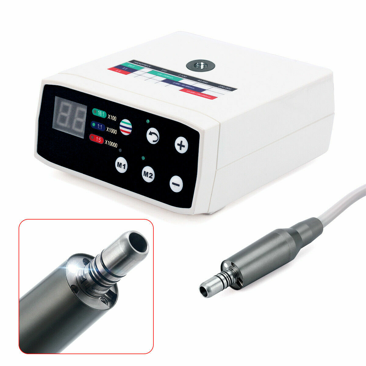 Dental Brushless Micro Motor/1:5 (LED) Handpiece Contra Angle Fit NSK new