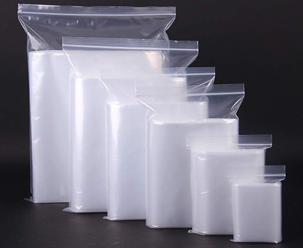 HEAVY DUTY 4 Mil Clear Zip Seal Bags Reclosable Top Lock Plastic Jewelry 4Mil