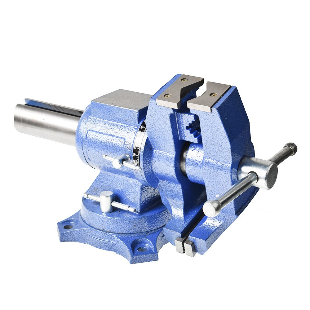 6″ Multi-Purpose Rotating Bench Vise Heavy Duty With 360 Degree Swivel Base
